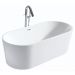 Ванна акриловая овальная Azario Florence 1770х810 мм белый AZ-М707, (без монтажного комплекта/ножек)