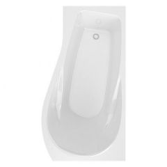 Ванна акриловая асимметричная Alex Baitler Orta R 150х90 белый, (без монтажного комплекта/ножек)