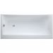 Ванна акриловая прямоугольная Cersanit (Церсанит) Smart 170х80 белая (63351), (без монтажного комплекта/ножек)