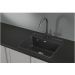 Мойка кухонная прямоугольная Granula Standart, чаша 510х360 мм, 5601 черный