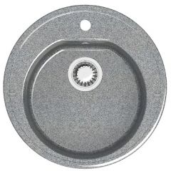 Мойка кухонная округлая Marrbaxx (Марбакс) Черая Z3 тмно-серый (Z003Q008)