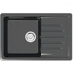 Мойка кухонная прямоугольная Marrbaxx (Марбакс) Энди Z16 черный (Z016Q004)