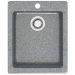 Мойка кухонная прямоугольная Marrbaxx (Марбакс) Линди Z8 тмно-серый (Z008Q008)