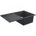 Мойка кухонная прямоугольная Grohe K400 50-C 78/50 1.0 черный гранит (31639AP0)