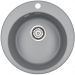 Мойка кухонная Paulmark кварцевая GELEGEN PM404800-GRM серый металлик