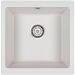 Мойка кухонная Paulmark (Паульмарк) кварцевая BRILON PM104546-WH белый 445х460 подст. мон. Paulmark