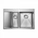 Мойка кухонная Paulmark Union PM537851-BSR брашированная нержавеющая сталь 780х510 мм