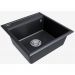 Мойка кухонная Paulmark Stepia-500 PM115051-BLM черный металлик