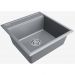 Мойка кухонная Paulmark Stepia-500 PM115051-GRM серый металлик