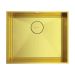 Мойка кухонная квадратная Omoikiri Kasen 53-INT-LG Светлое золото (4993790)