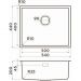 Мойка кухонная прямоугольная Omoikiri Tadzava 54-U/I-LG Ultra (4993266)