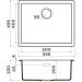 Мойка кухонная прямоугольная Omoikiri Yamakawa 55T-U/I-PL (4993433)