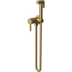 Гигиенический душ Vincea VHFW-101BG из латуни, со смесителем, брашированное золото