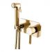 Смеситель с гигиеническим душем Cezares (Цезарис) Olimp золото (OLIMP-DIF-03/24-L)
