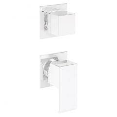 Смеситель для душа встраиваемый Cezares (Цезарис) Porta белый матовый (PORTA-VDIM3-M-BIO)