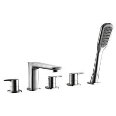 Смеситель на борт ванны Cezares (Цезарис) Tesoro хром (TESORO-F-BVD5-01)