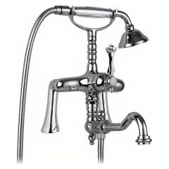 Смеситель на борт ванны Cezares (Цезарис) Margot хром, ручка хром (MARGOT-PBV2-01-M)