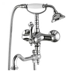 Смеситель для ванны Cezares (Цезарис) Margot хром, ручка хром (MARGOT-VDFM2-01-M)