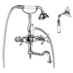 Смеситель для ванны Cezares (Цезарис) Nostalgia хром (NOSTALGIA-VDF-01-M)