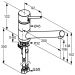 Смеситель для кухонных моек Kludi Scope нержавеющая сталь (339330575)