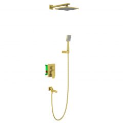 Душевая система для ванн, для душа Timo Selene золото, матовый (SX-3069/17SM)