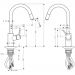 Смеситель для кухонных моек Hansgrohe (Хансгрое) Talis S хром (14872000)