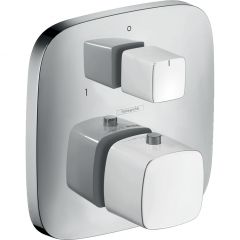 Внешняя часть для смесителя скрытого монтажа Hansgrohe PuraVida белый,хром15771400