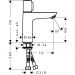 Смеситель для раковины Hansgrohe (Хансгрое) Talis Select E без сливного набора 71751000, хром
