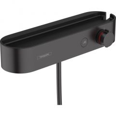 Смеситель для душа Hansgrohe ShowerTablet Select 400 термостатический(24360670) Черный матовый