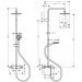 Душевая система Hansgrohe Vernis Blend Showerpipe 200 1jet с термостатом (26274000) хром