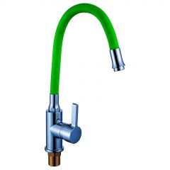 Смеситель сборный для кухни с гибким изливом Potato (Потато) зеленый (P58281-11)