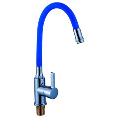 Смеситель сборный для кухни с гибким изливом Potato (Потато) Синий (P58281-12)