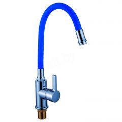 Смеситель сборный для кухни с гибким изливом Potato (Потато) Синий (P59281-12)