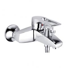 Смеситель для ванны с коротким изливом Potato (Потато) Хром (P3022B)