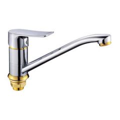 Смеситель для кухни с длинным изливом Potato (Потато) Хром (P4932-4)