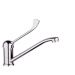 Смеситель для кухни с длинным изливом Potato (Потато) Хром (P4237)