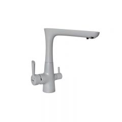 Смеситель для кухни под фильтр Granfest (Гранфест) 3223 серый