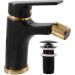 Смеситель для биде Rav Slezak (Рав Слезак) Colorado CO145.5KCMATZ, черный/золото