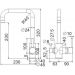 Смеситель для кухни с подключением фильтра BELZ B76802, хром