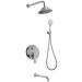 Душевая система встраиваемая Bronze de Luxe (Бронз Де Люкс) Pure A800/9143-3, хром