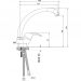 Смеситель для кухни WesnaArt Listok LIS01-120, хром