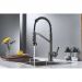Смеситель для кухни с гибким изливом Shevanik (Шеваник) S963T, оружейная сталь