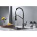 Смеситель для кухни с гибким изливом Shevanik (Шеваник) S963T, оружейная сталь