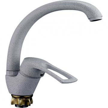 Смеситель для кухни Glauf (Глауф) 8G4 с поворотным изливом Белый (8G4-A181KW)