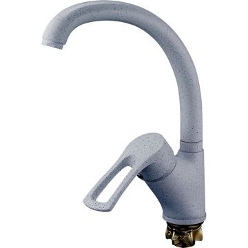 Смеситель для кухни Glauf (Глауф) 9G4 с поворотным изливом Белый (9G4-A181KW)