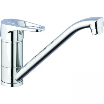 Смеситель для кухни Glauf (Глауф) 4P4 с поворотным изливом Хром (4P4-A043)