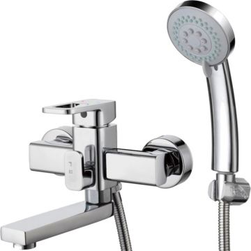 Смеситель для ванны Glauf (Глауф) GOR с поворотным изливом Хром (GOR3-A058)