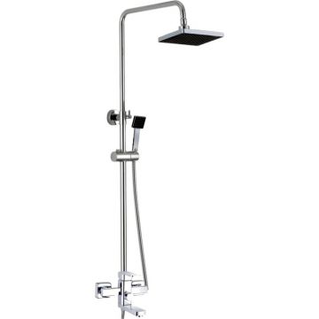 Смеситель для ванны с ручным душем Glauf (Глауф) Neb Хром (NEB16-A123)