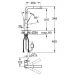 Смеситель для кухонной мойки Grohe (Гроэ) Essence с вытяжным душем, хром (30270000)