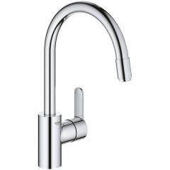 Смеситель для кухонной мойки Grohe (Гроэ) Eurostyle Cosmopolitan, высокий излив, хром (31126004)